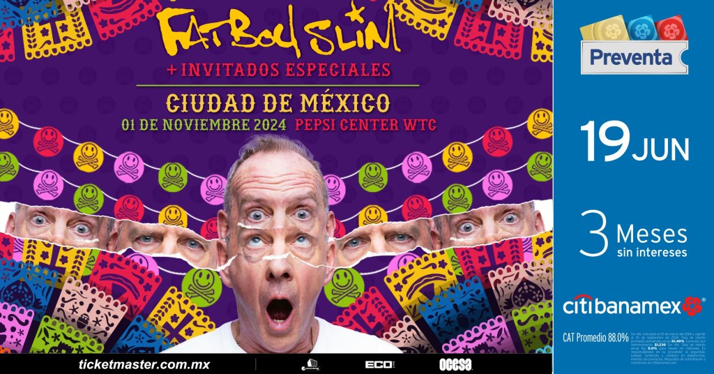 Fatboy Slim 2024 Mexico